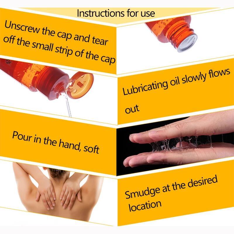 Edible Fruit Flavor Adult Lubricant Gel Lube Edible Oral Sex Sexual Massage Oil