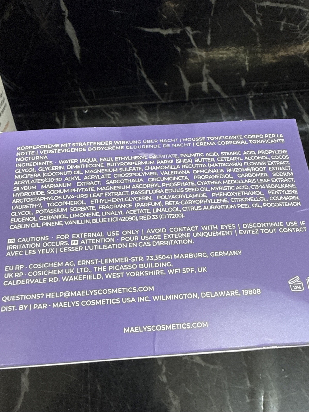 MAELYS SET Get-Dreamy 6.8 oz B-FLAT 3.4oz NEW PACKAGING