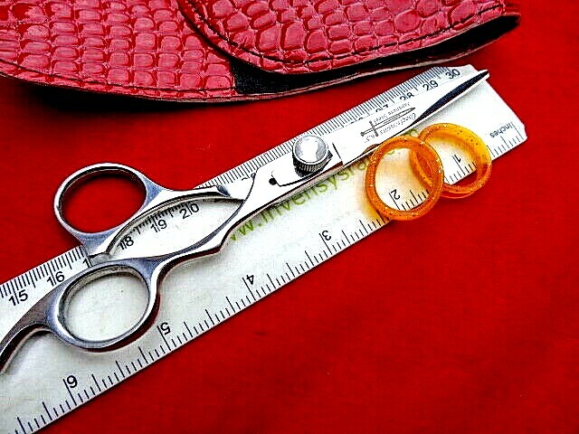 Money Back Warranty_TOP 6″(6.5″) Hairdressing Hair Scissors Japanese Steel_oil
