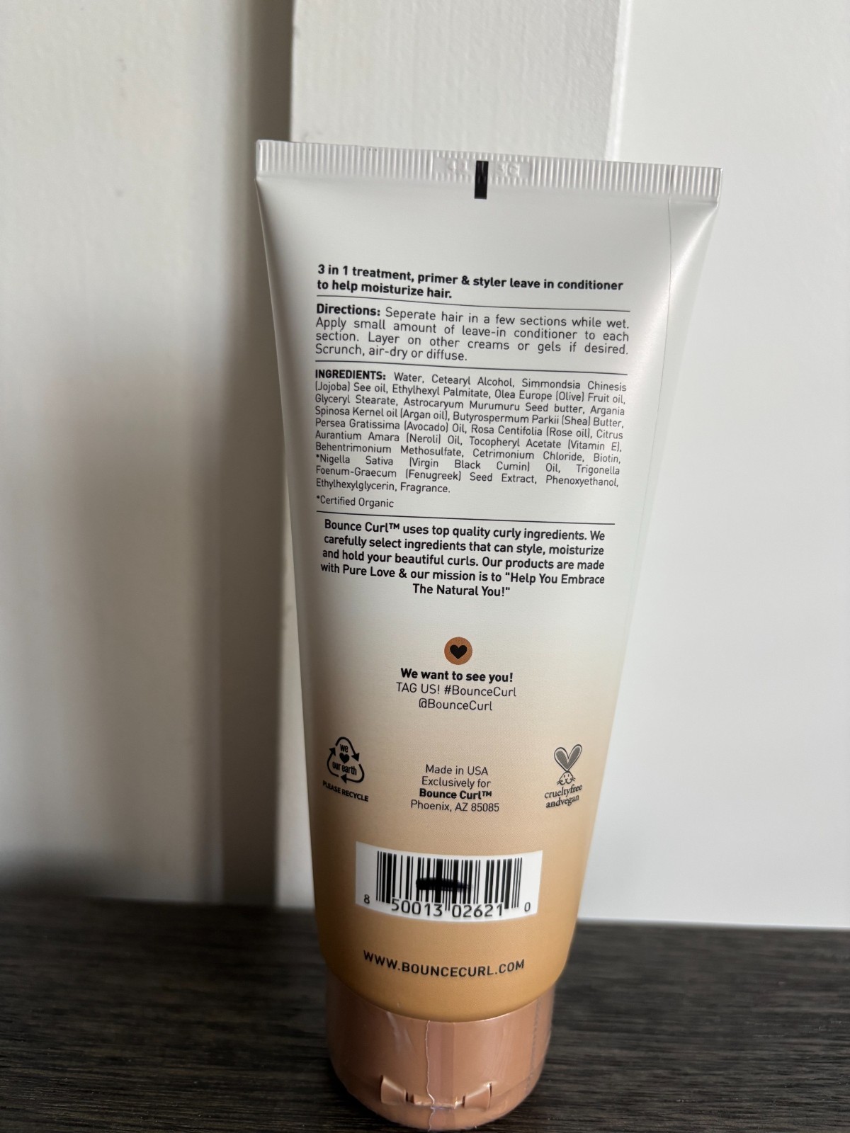 Bounce Curl Moisture Balance Leave-In Conditioner 6 OZ. EXPIRES 03/2027