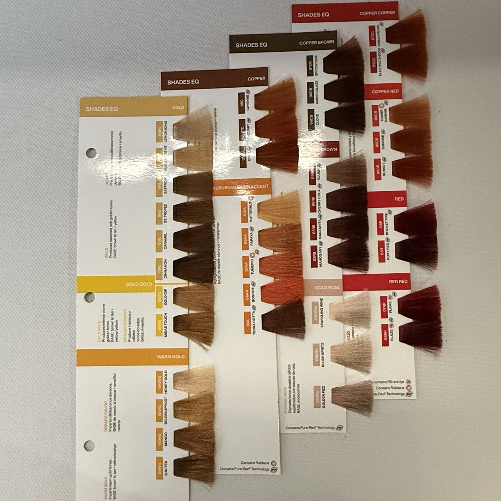 Redken 2025 Shades Eq Swatch Book For Gloss & Bonder Inside Demi Permanent Color