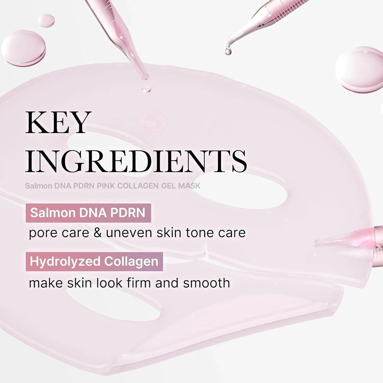 NEW Medicube Salmon DNA PDRN Pink Collagen Gel Overnight Mask 4 Pack*-
