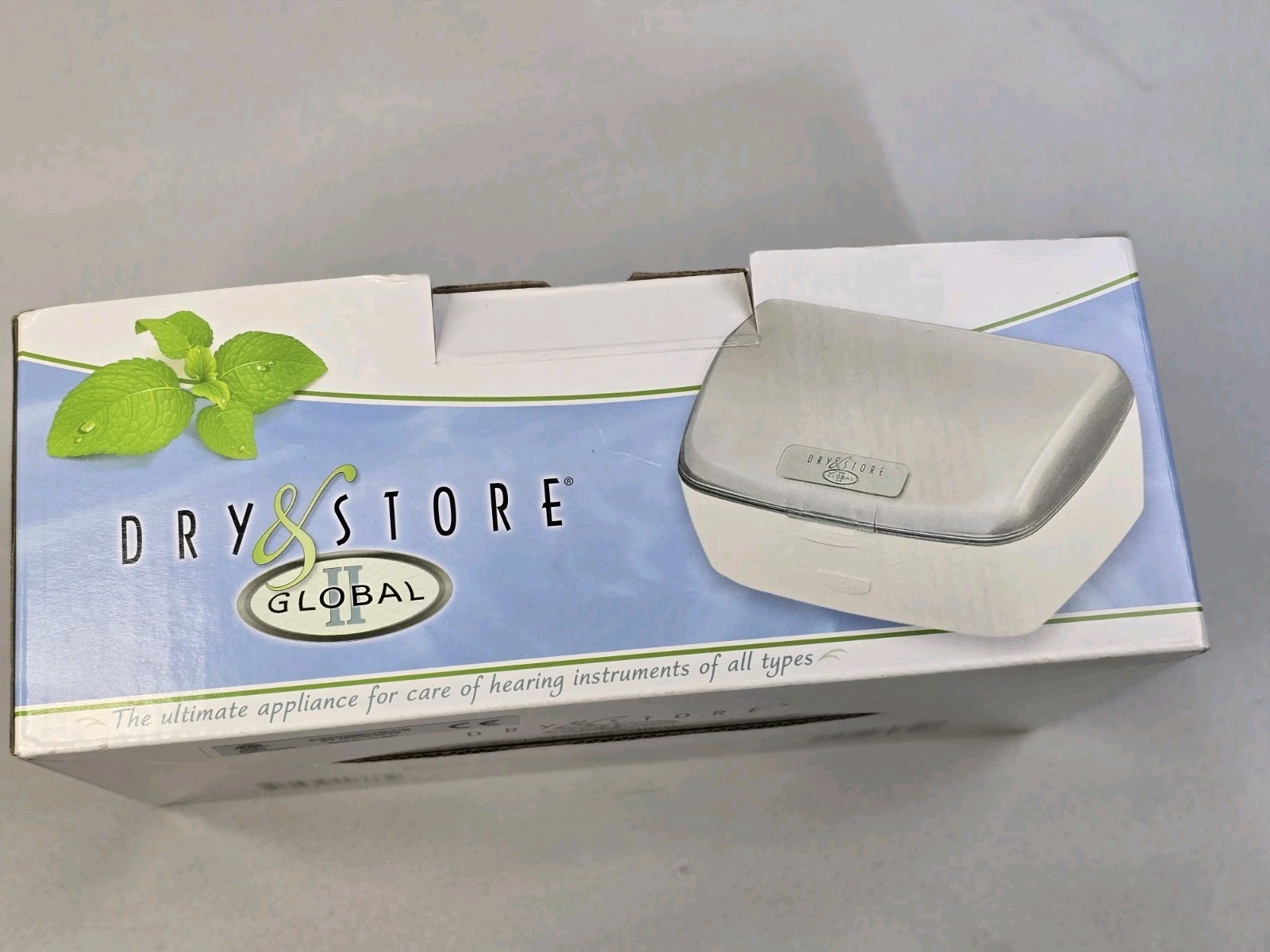 Dry & Store Global II Hearing Aid Moisture Absorption, & Sanitized TRG-AA (G2)