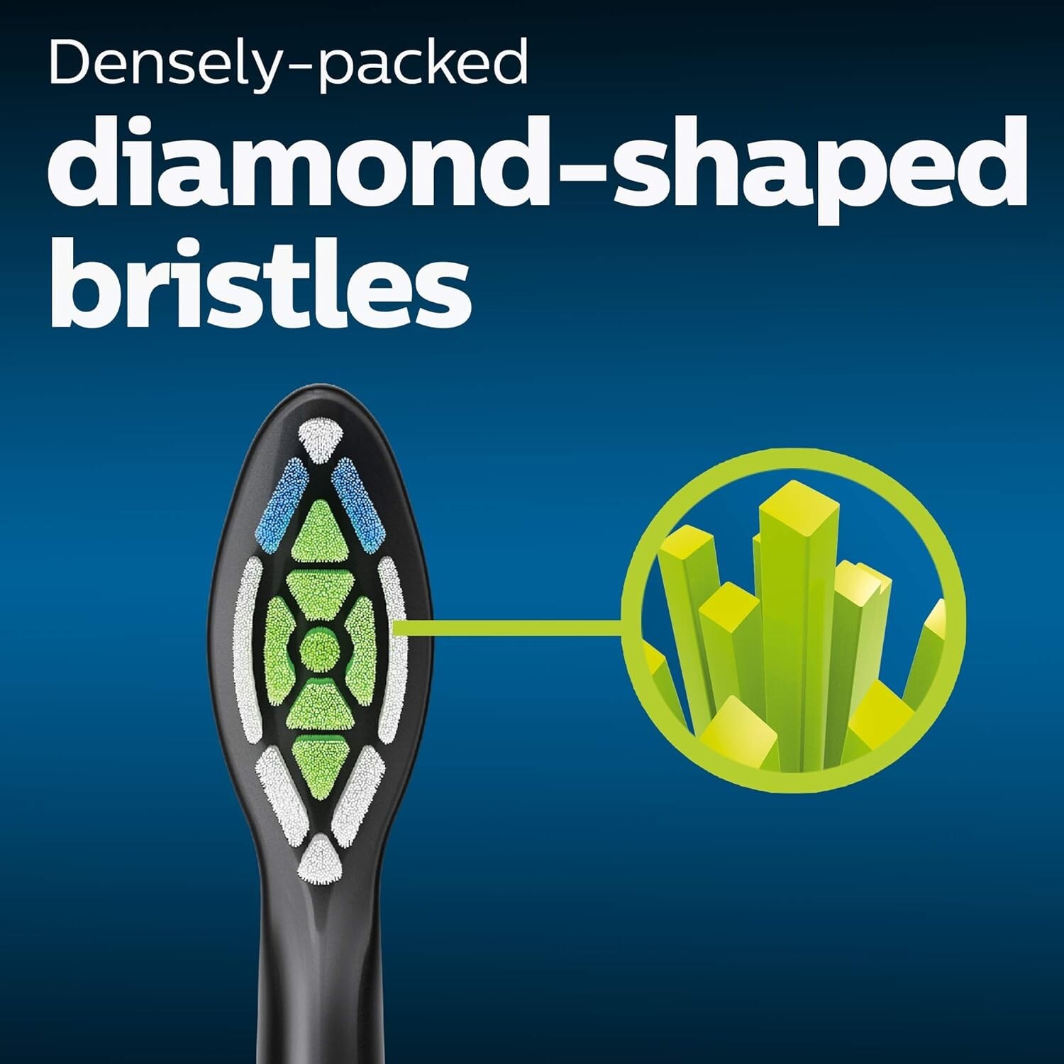 8x Packs Black W2 for Philips Sonicare DiamondClean Toothbrush Heads