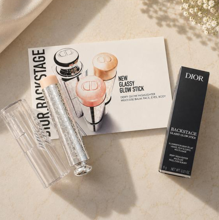 DIOR Backstage Glassy Glow Stick Multi-Use Stick Highlighter Balm, 6 colors