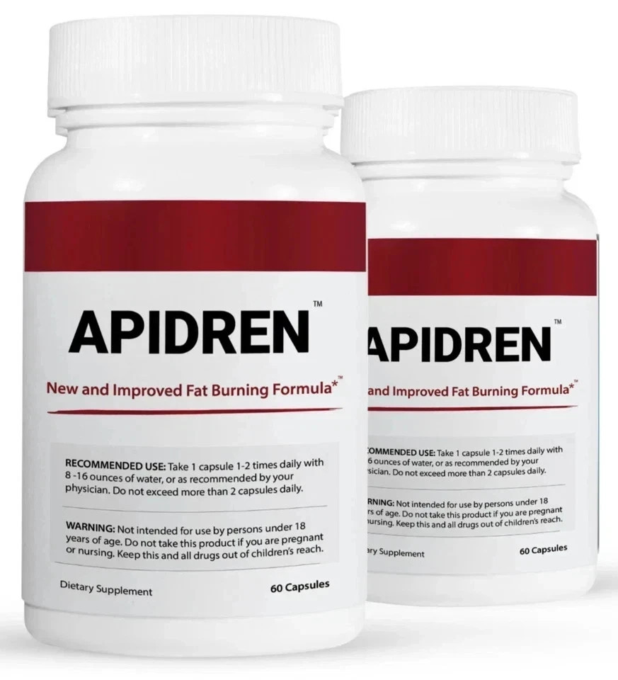 Apidren, formula to help you burn fat-60 Capsules – Free Ship | Pack of 3