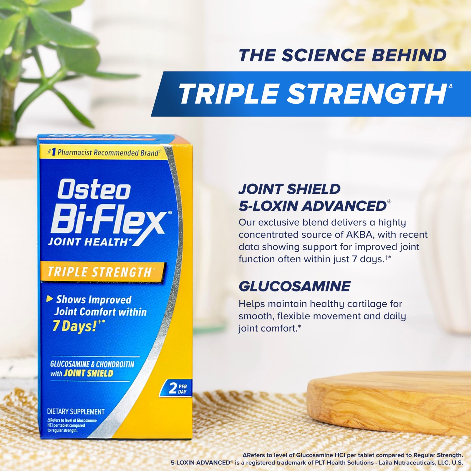 Osteo Bi-Flex Triple Strength Glucosamine 160 Count (Pack of 1), 160