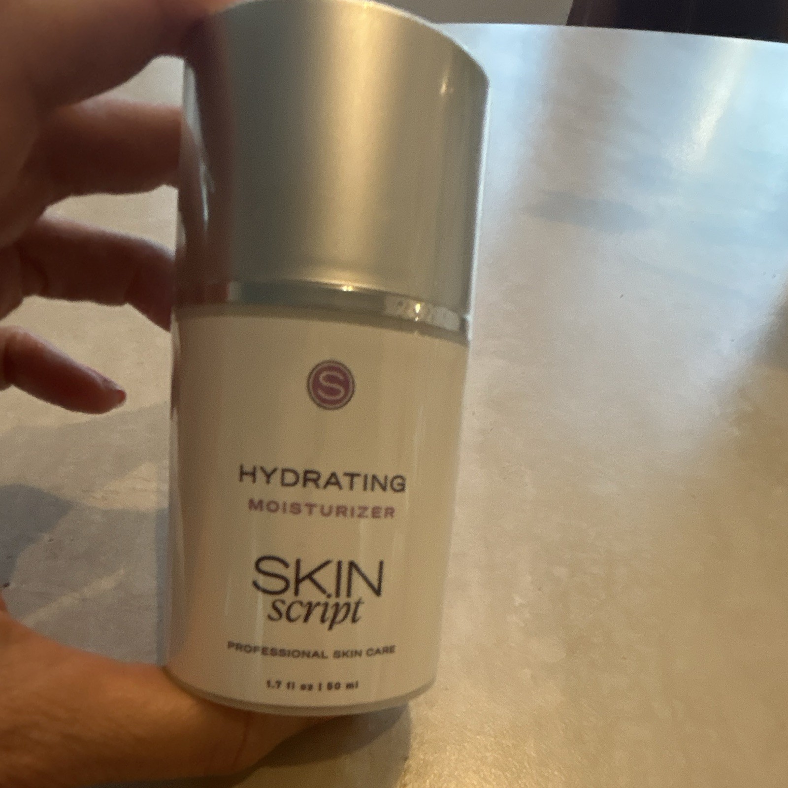 Skin Script Hydrating Moisturizer Shea Butter Squalane Face & Neck 1.7 fl oz