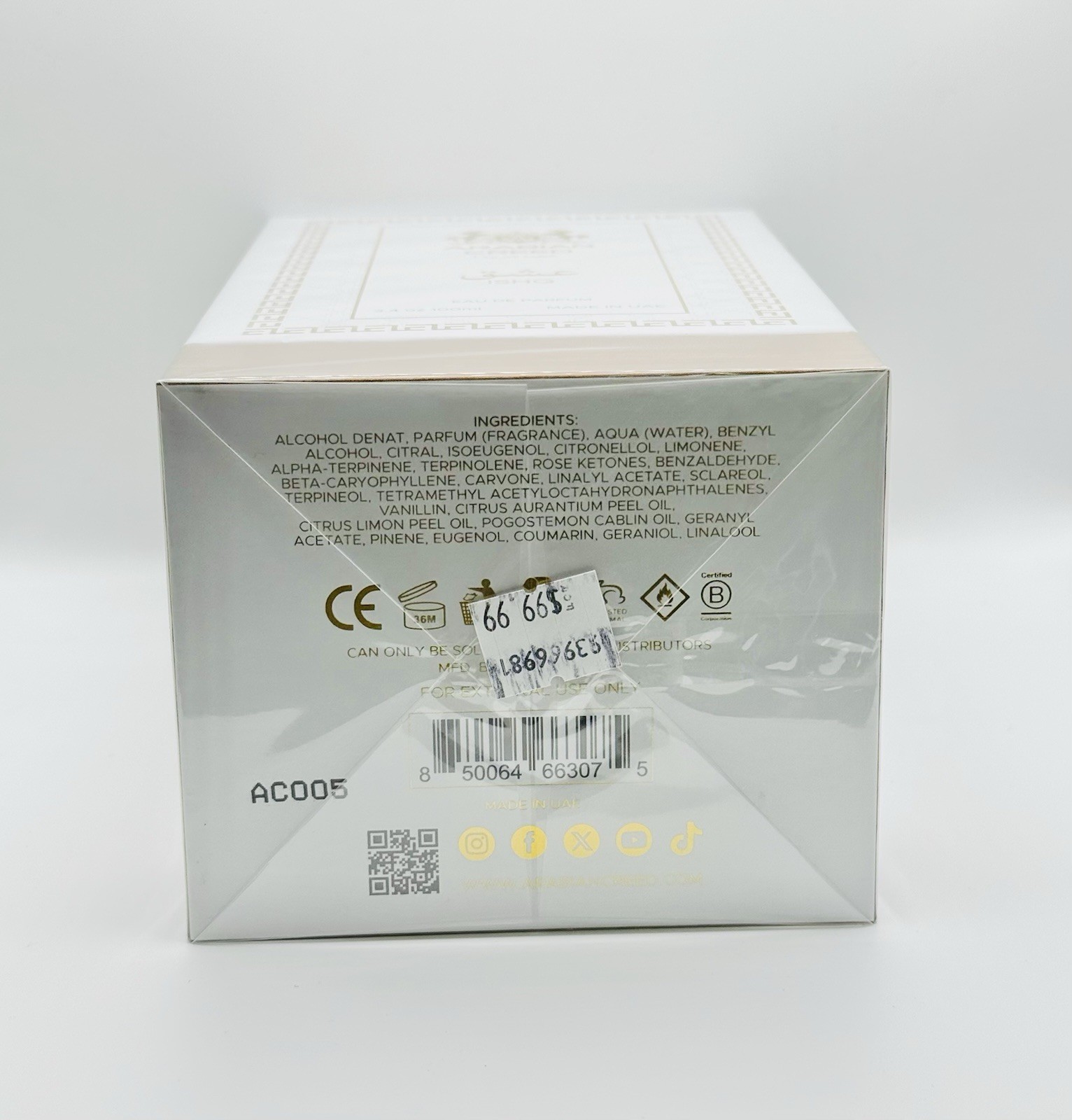 ARABIAN CREED ISQH EDP 3.4oz