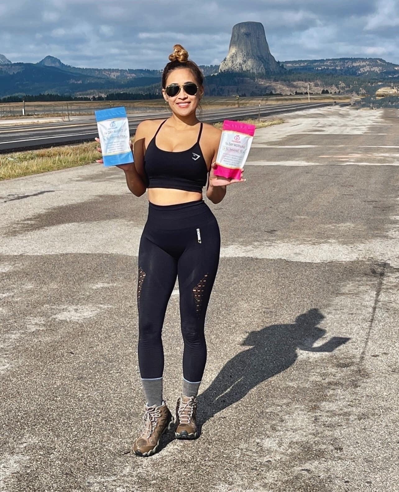 GetmefitUSA 14 days Slimming Tea Morning And Night Detox And Slimming