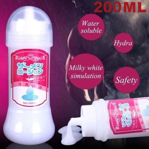 Personal Lubricant Unscented Cum Realistic Semen Water Based Lube Couple Adult