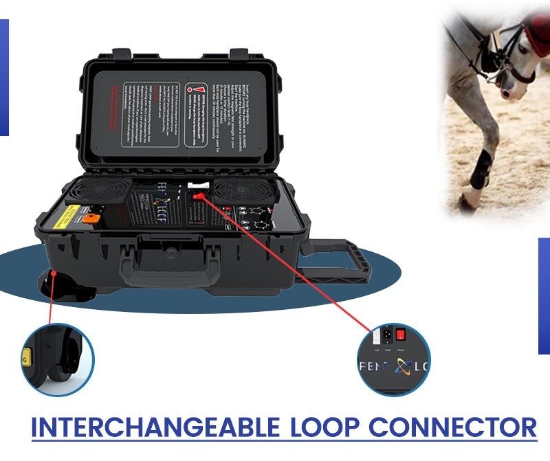 Equine Loop PEMF Treatment Combo Cold Laser Magnetic PMST Loop Horse Machine