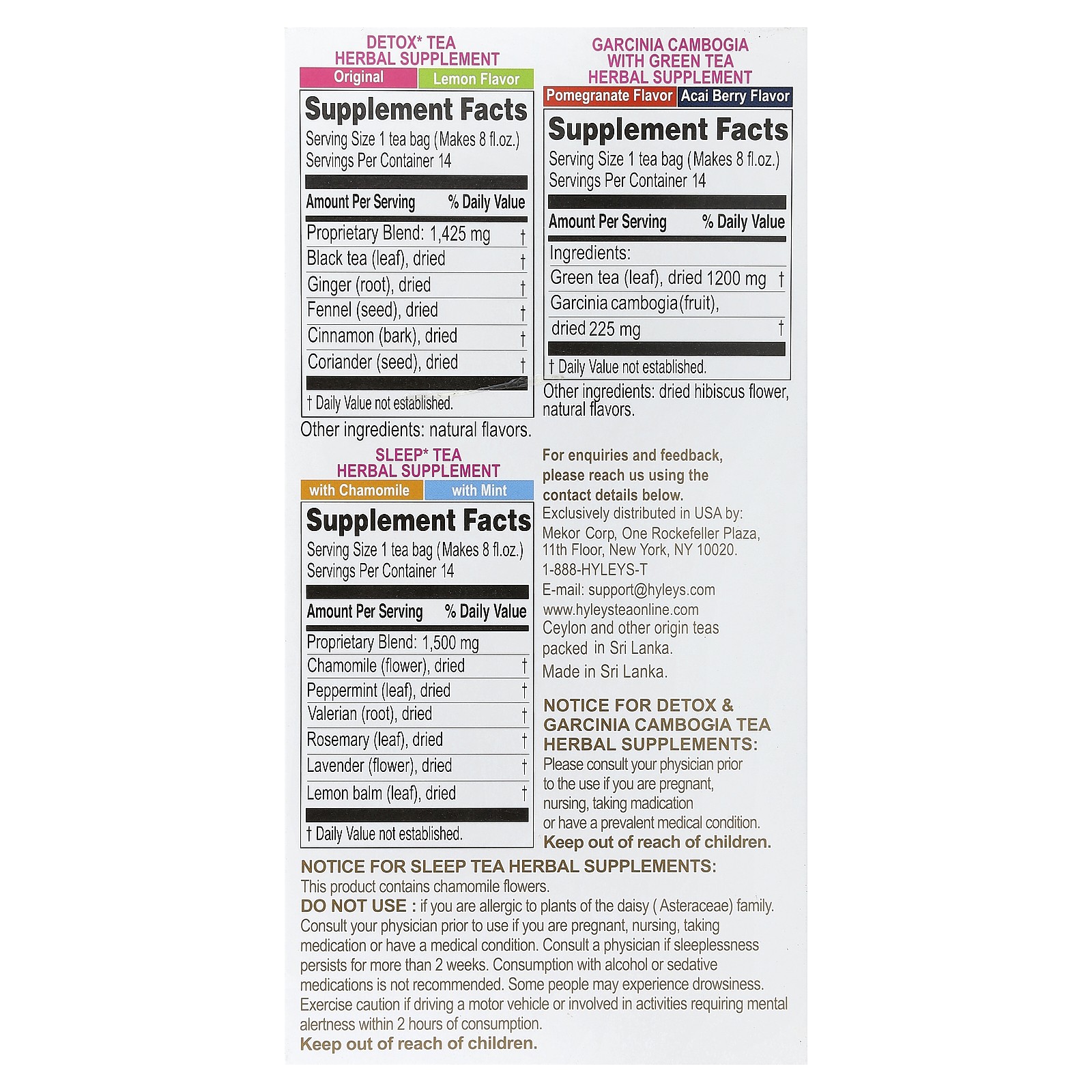 Detox Kit, 14 Day Cleanse, Assorted Flavors, 42 Foil Envelope Tea Bags, 2.22 oz