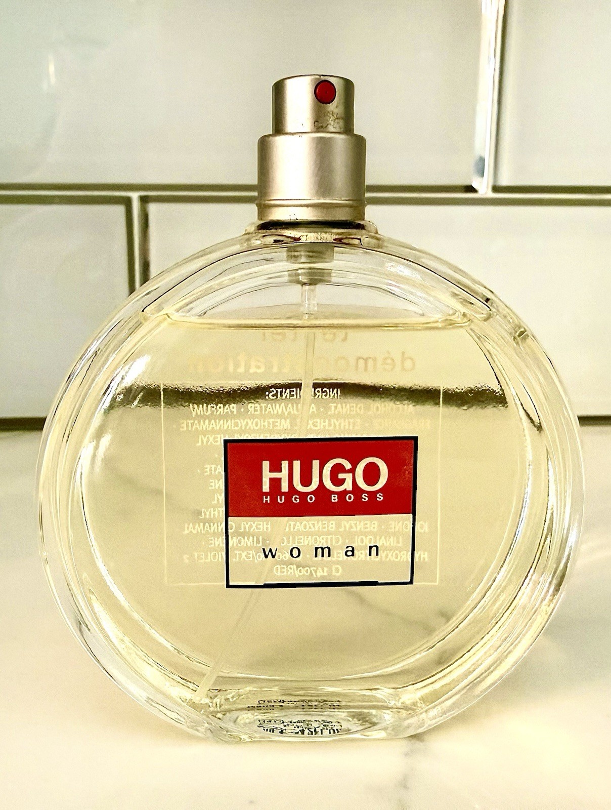 HUGO BOSS HUGO woman Eau de Toilette Spray, Tester Size 4.2 fl oz