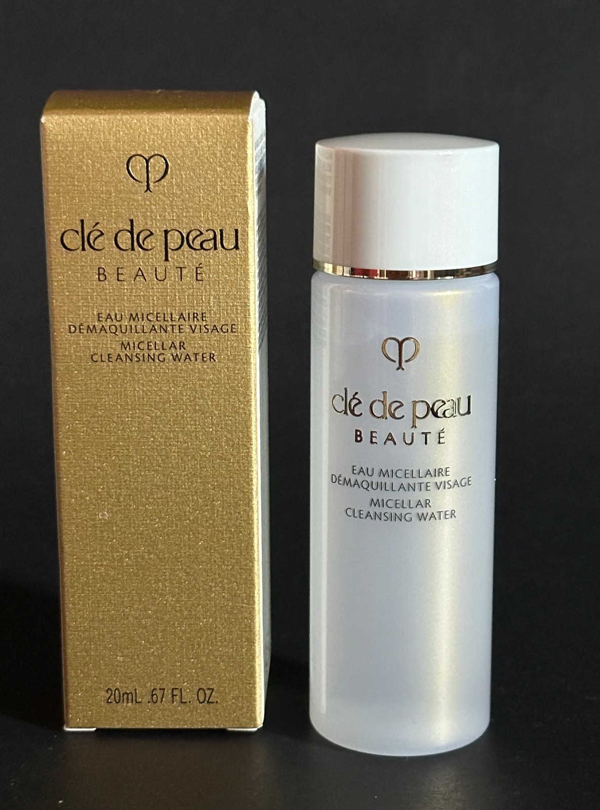 Shiseido Cle De Peau Micellar Cleansing Water 20ml / 0.67 oz each lot x3 travel