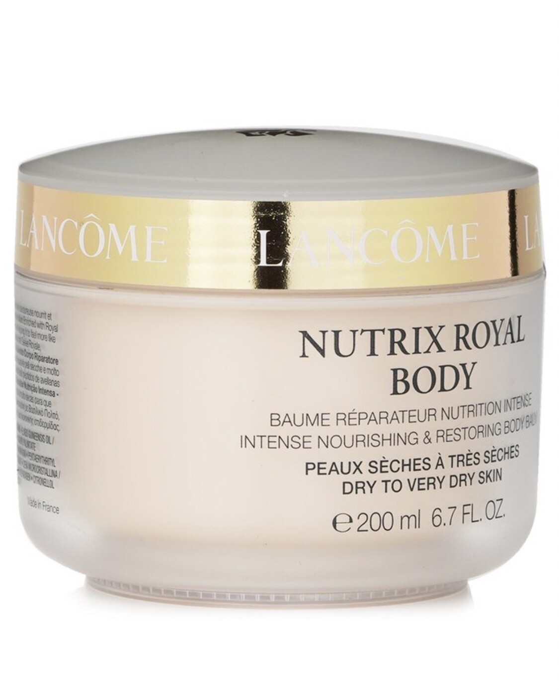 New Lancome Nutrix Royal Body Balm Cream 6.7oz Fulll size