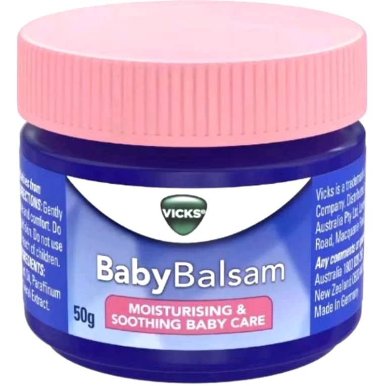 Vicks Baby Balsam 50g Moisturizing Soothing Baby Care FREE EXPRESS SHIPPING