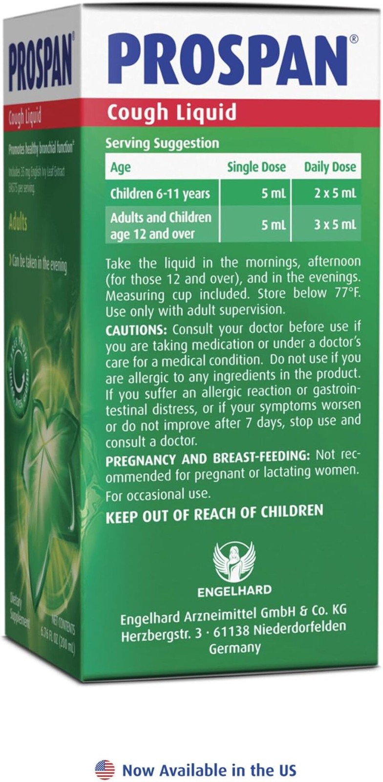 Prospan® Adults Cough Syrup – 200ml
