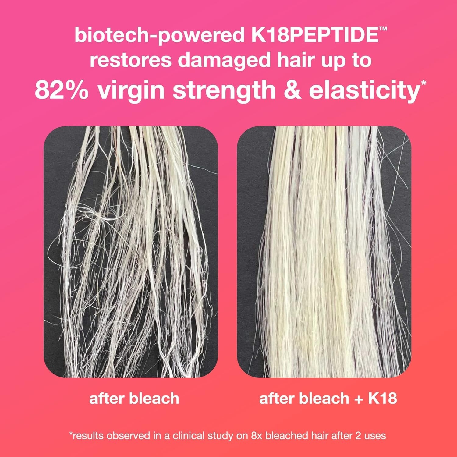 K18 Biomimetic Hairscience Leave-in Molecular Repair Hair Mask 50ml NEW & SEALED
