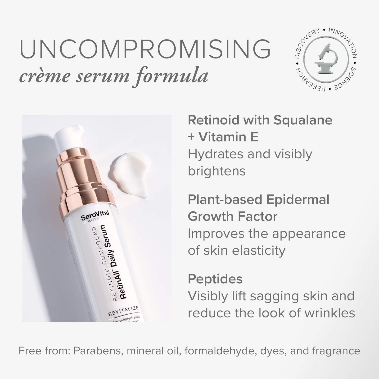 SeroVital Beauty RetinAll Daily Serum – Redefining 1 Fl Oz (Pack of 1)
