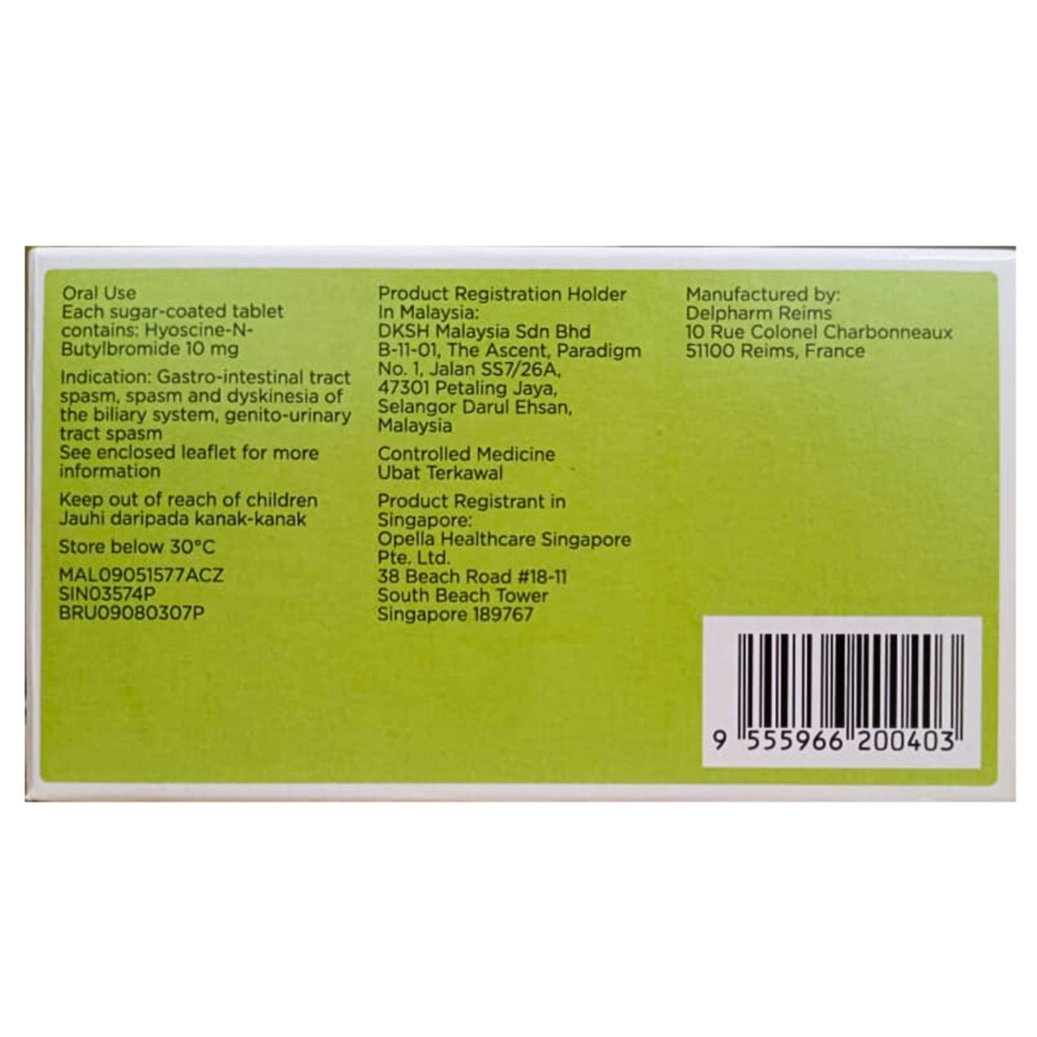 Irritable Stomach Discomfort Cramps Pain Relief 10mg 100 tablets – US Shipping