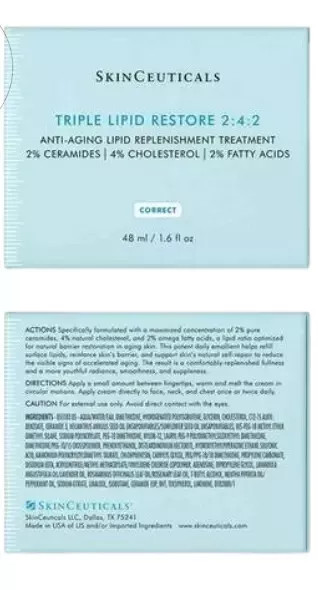 SkinCeuticals Triple Lipid Restore 1.6 oz Face Cream 2:4:2, 48ml Sealed New Box
