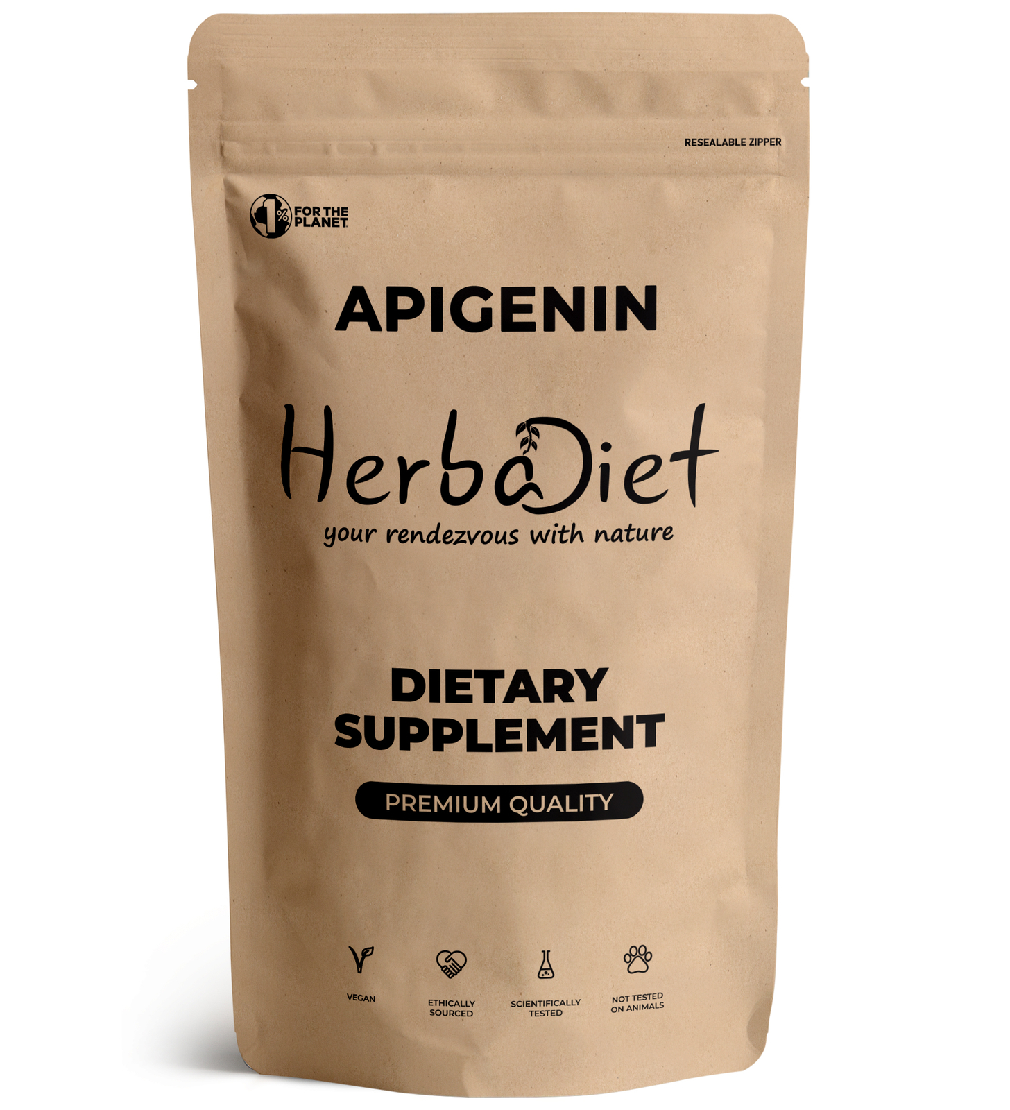 APIGENIN 98% Chamomile Extract Powder Matricaria Recutita Anxiety Restful Sleep