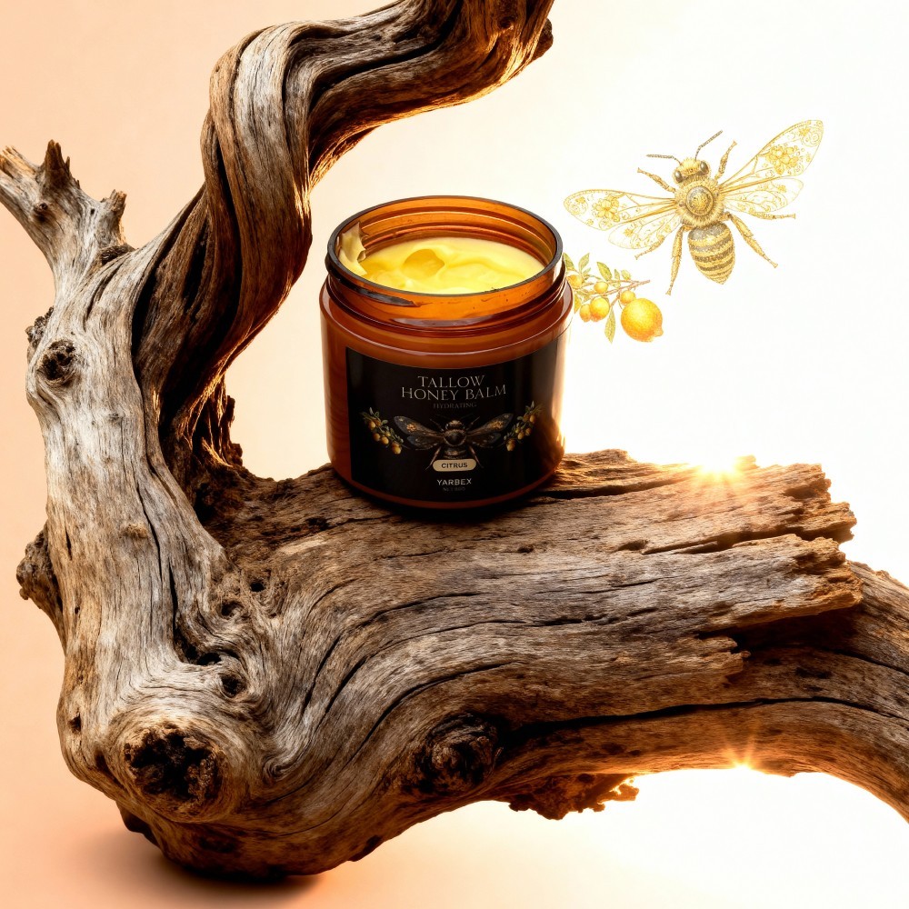 Tallow Honey Balm Retinol Niacinamide Hyaluronic Acid Anti-Aging Face Cream 60g