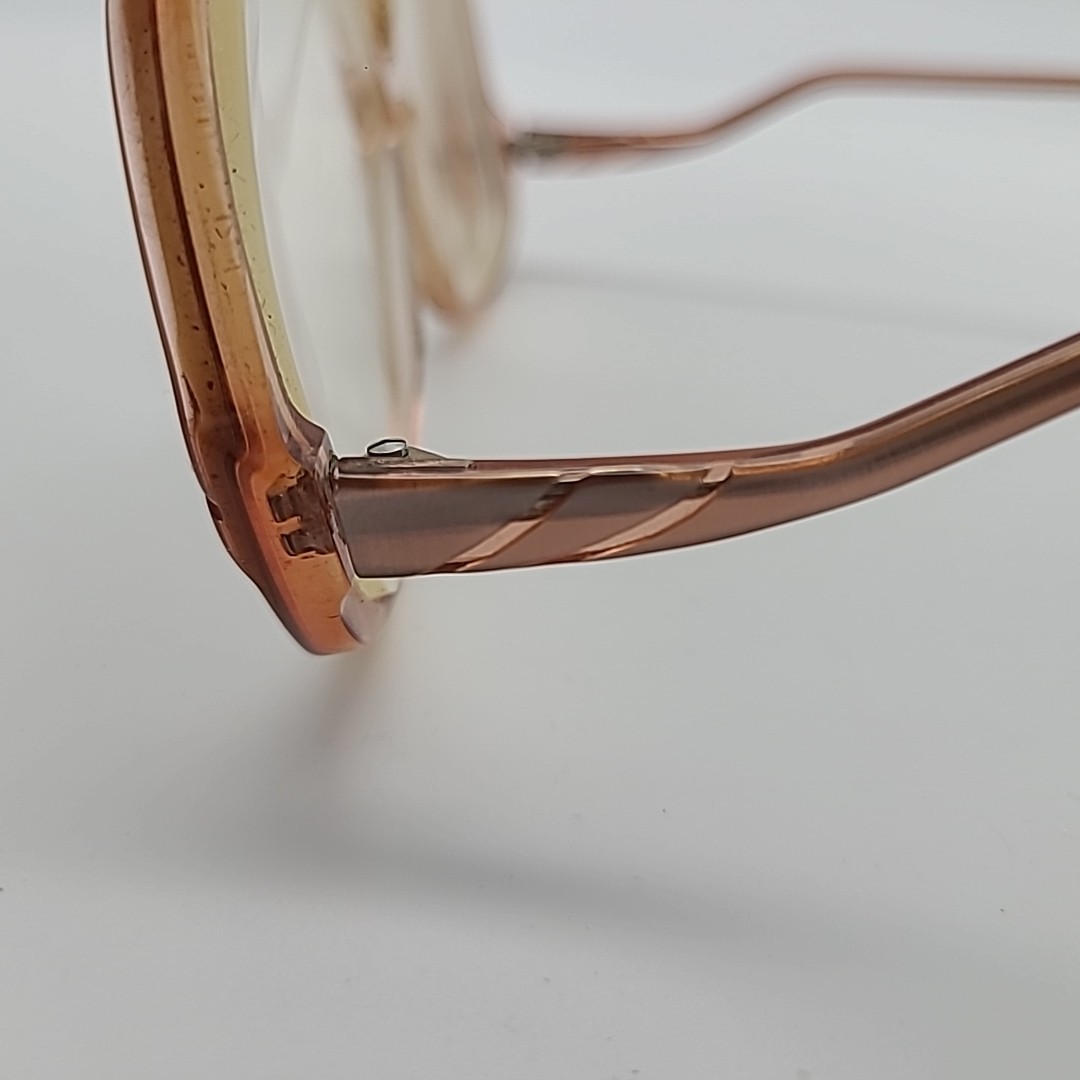 Couturier By Classic Beatrice Vintage Pink Clear Frames Made in Israel Women