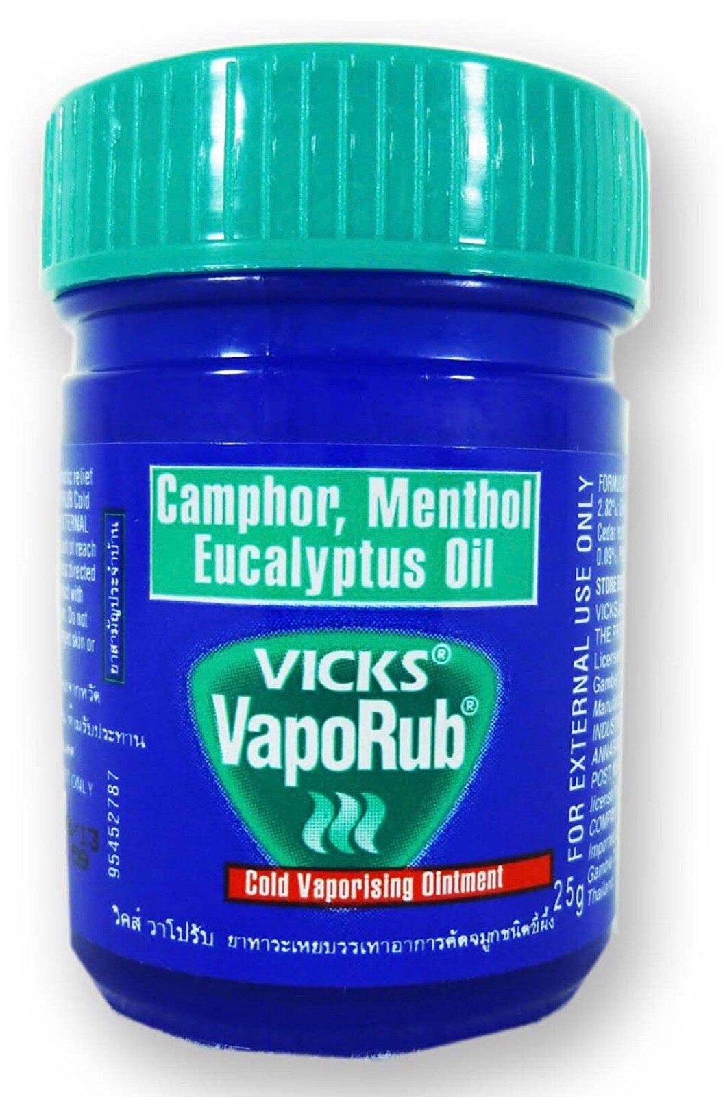 Vicks Vaporub Camphor, Menthol – vapor rub – 50G Jar