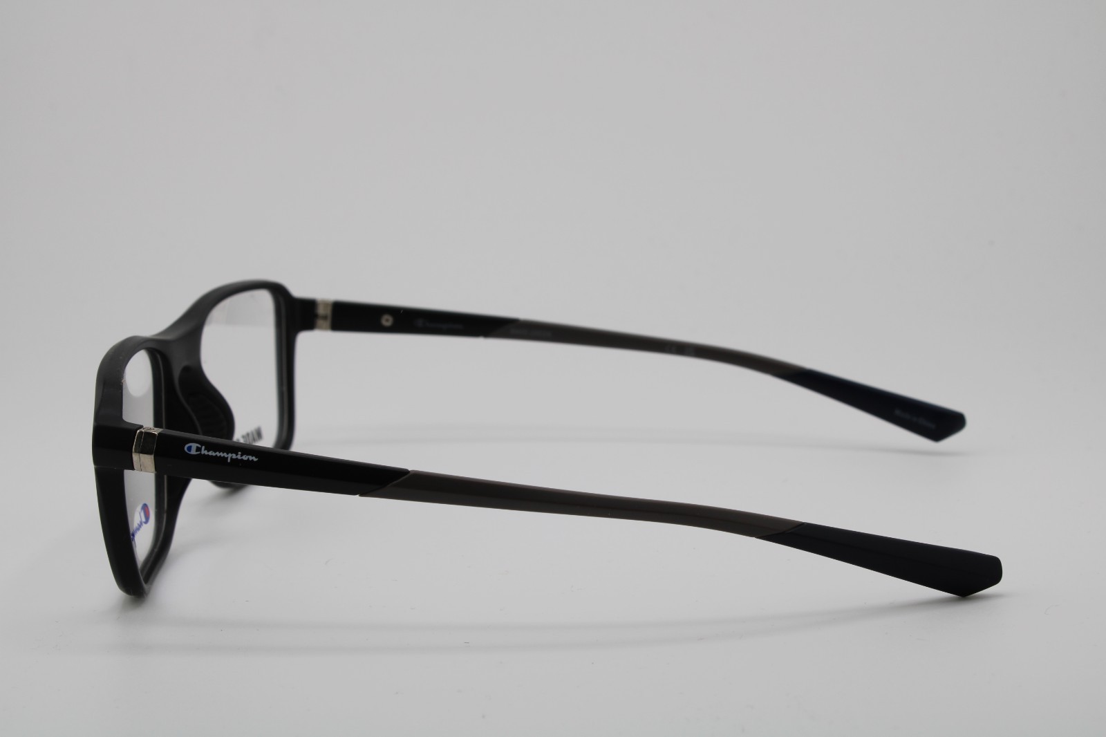 NEW CHAMPION CU FORGE 100 C01 BLACK GRAY BLUE AUTHENTIC FRAMES EYEGLASSES 53-17