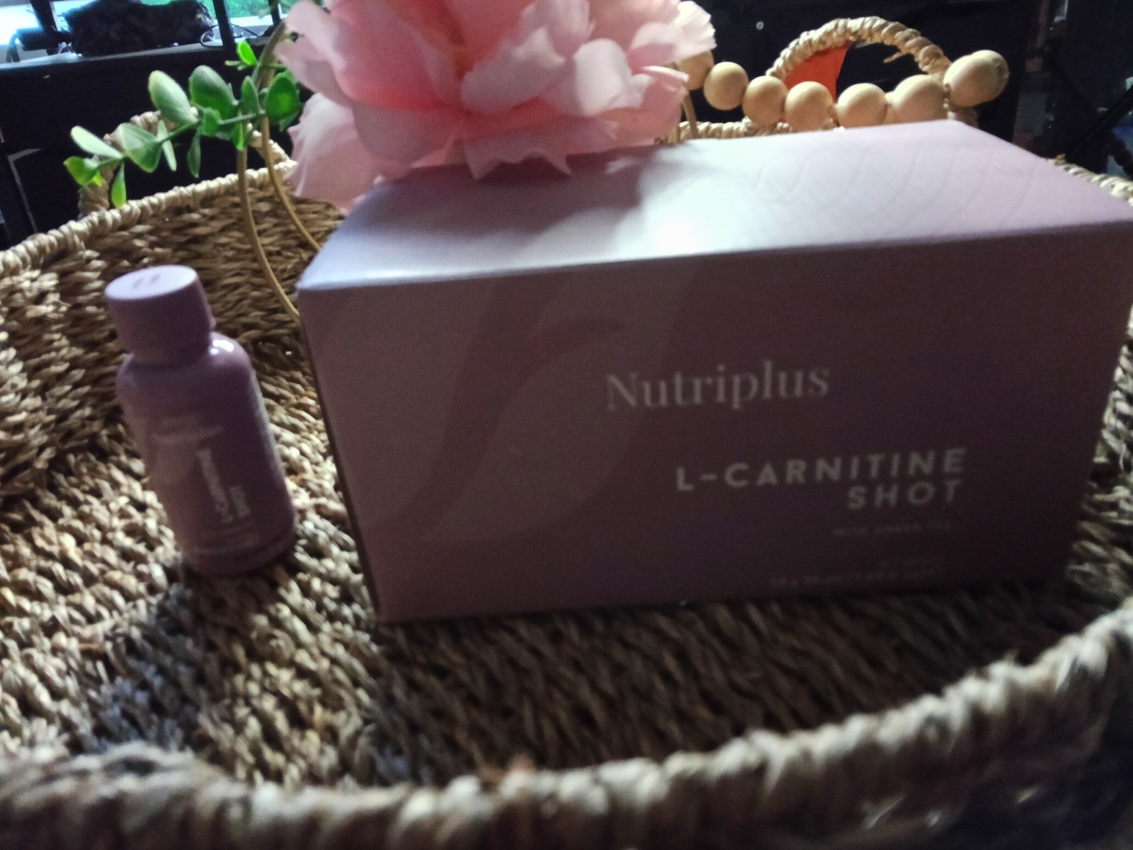 Nutriplus L-Carnitine Liquid Shot Supplement for Weight Loss 4 pk