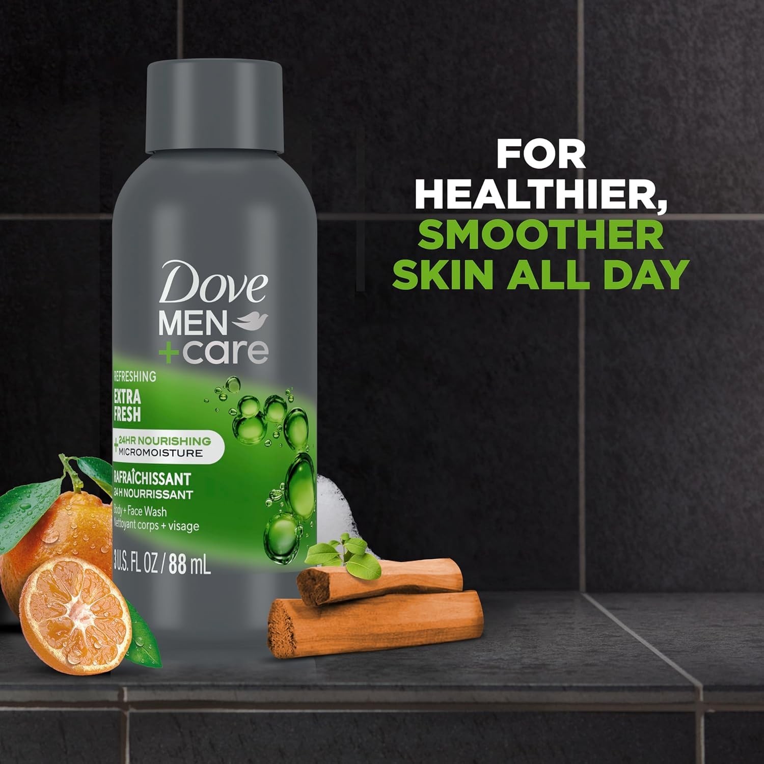 Dove Men+Care Refreshing Extra Fresh with 24-Hour for Men 3 oz