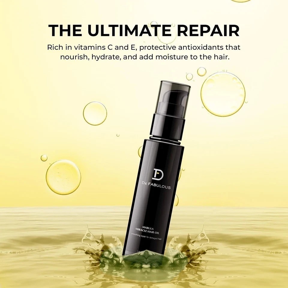 De Fabulous Marula Miracle Repair Oil – 50ml