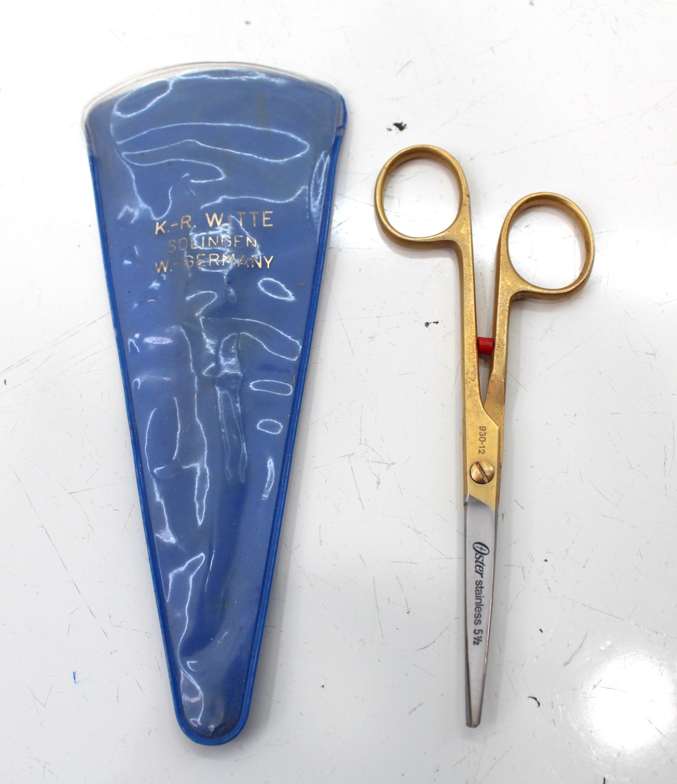 Vintage Oster Professional Salon Stainless 5.5″ Shears 930-12-NOS- #46-2033