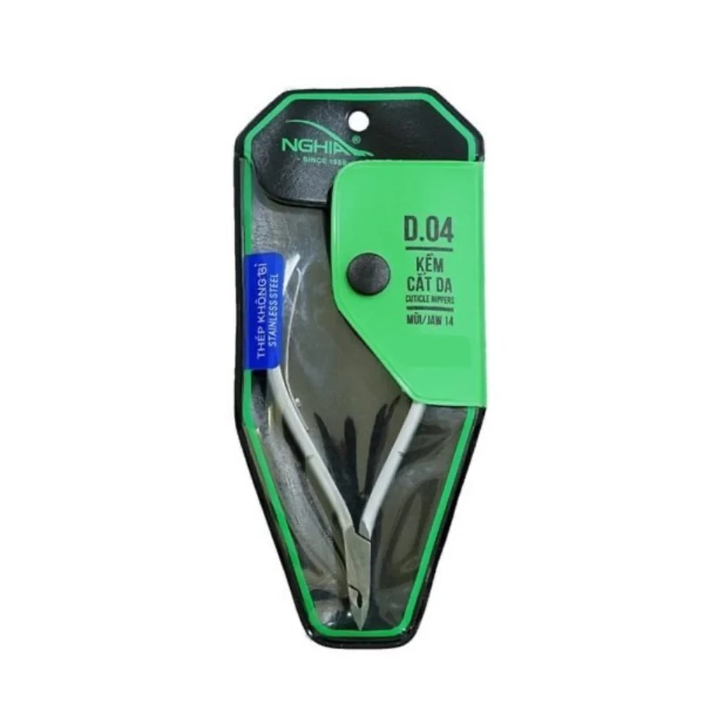 Nghia D-04 Cuticle Nipper Stainless Steel Qty:10