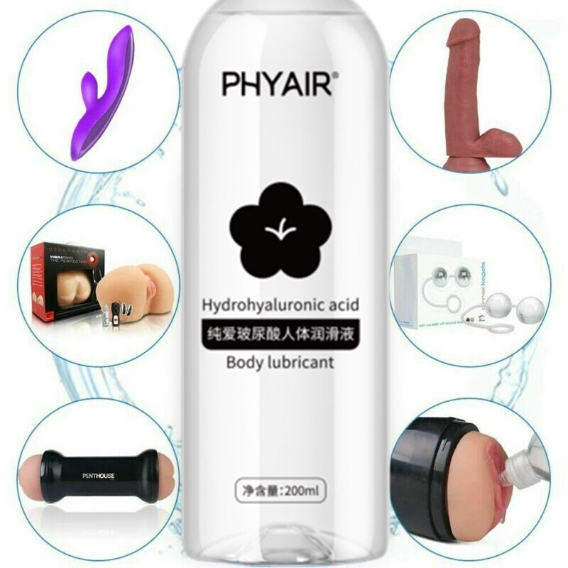 Lube Personal Sex Lubricant Water-Based Long Lasting Easy Clean Women Men Adult