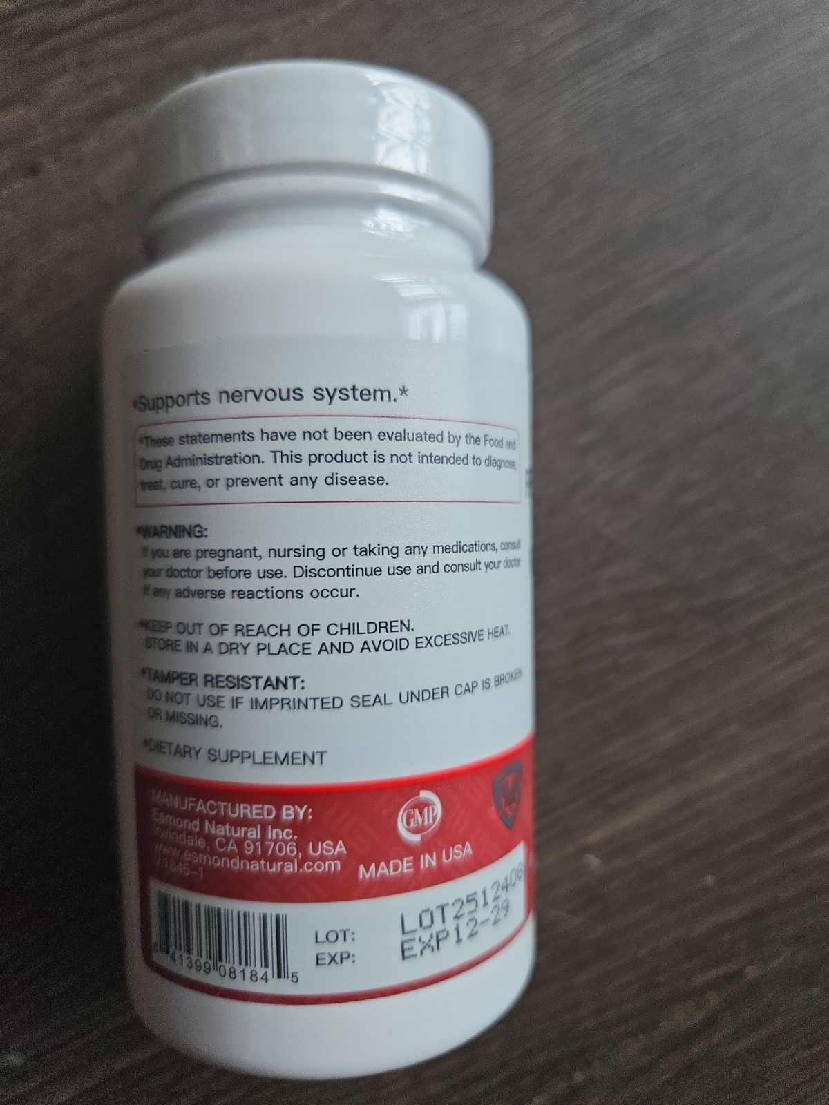 WUEIS Rhodiola Extract & Vitamin B12 + Folic Acid Tablets 60 Count Exp 12/2029