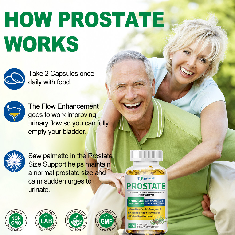 Prostate Support 120 Capsules-Advance Supplement to Support Prostate Health