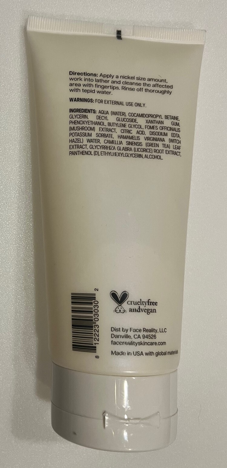 Daily antioxidant Wash-Face Reality Skincare Ultra Gentle Cleanser daily-New