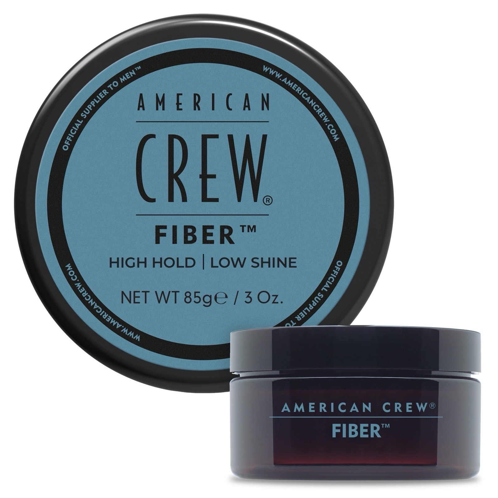 Pack of 6 American Crew Fiber 3oz 85g High Hold Low Shine Men’s Hair Pomade