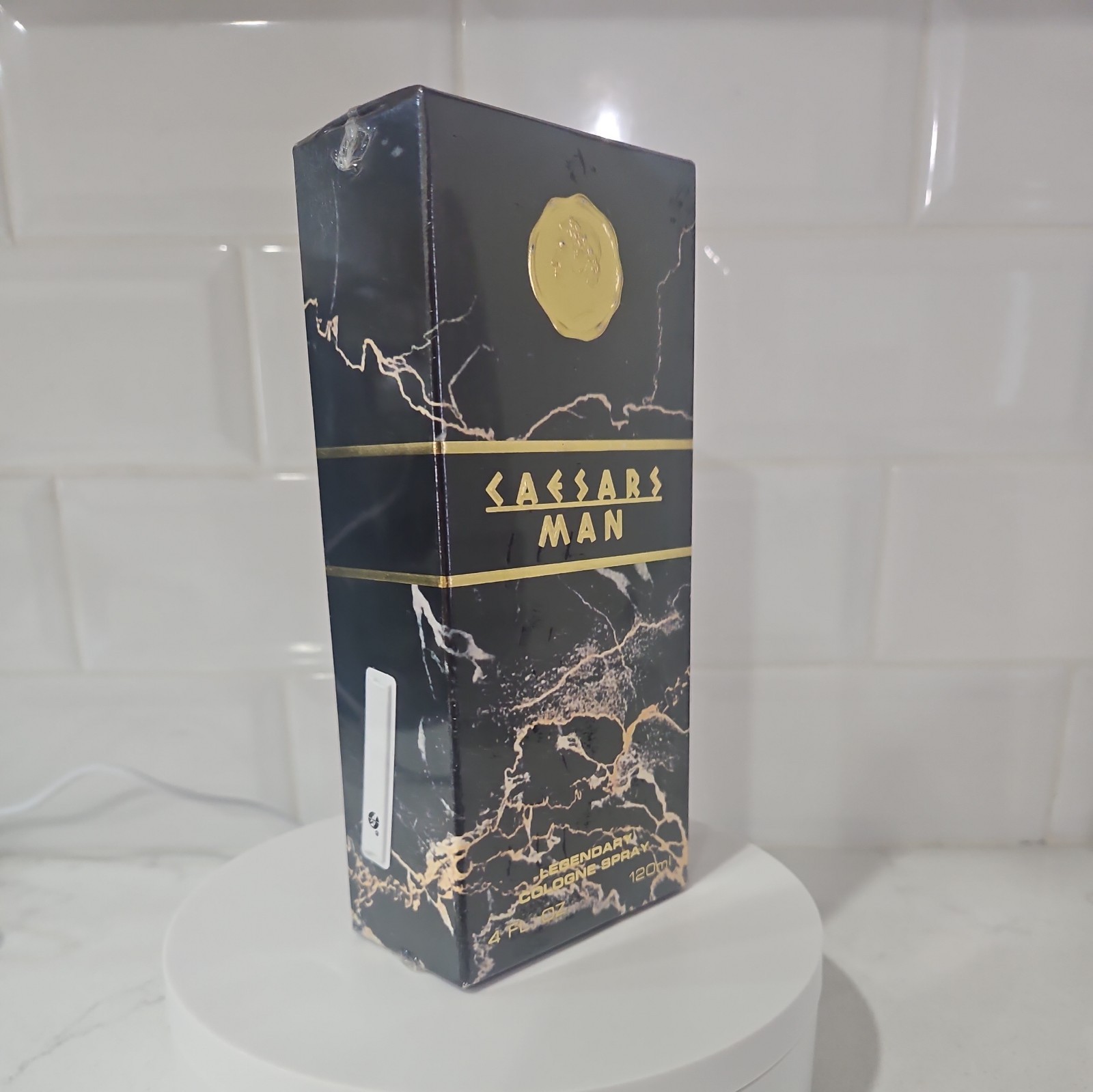 Vintage DISCONTINUED Caesar’s Man LEGENDARY Cologne Spray 4fl Oz Brand NEW In…