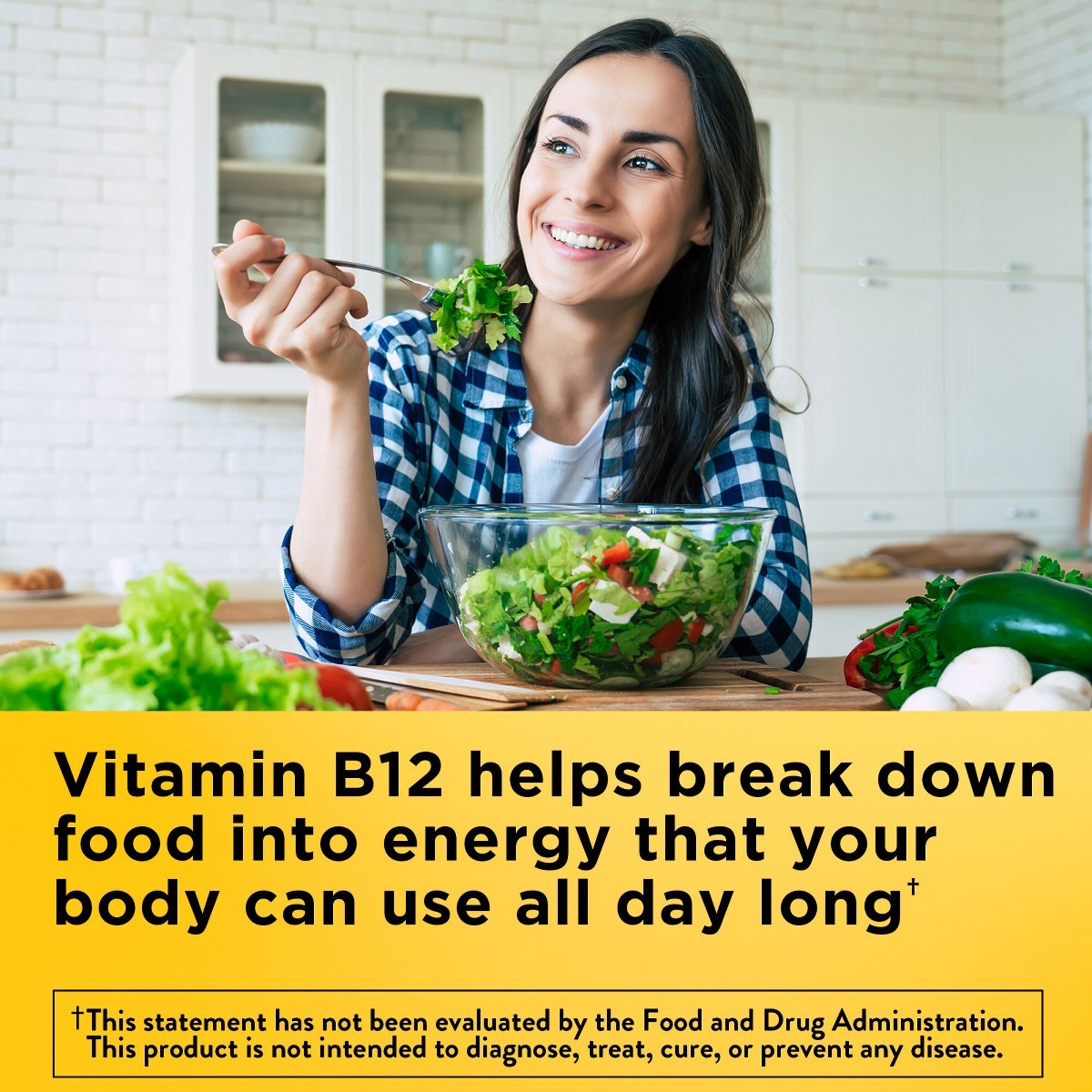 Nature Made Vitamin B12 (1000 mcg), B12 Vitamin Softgels for Energy 150ct