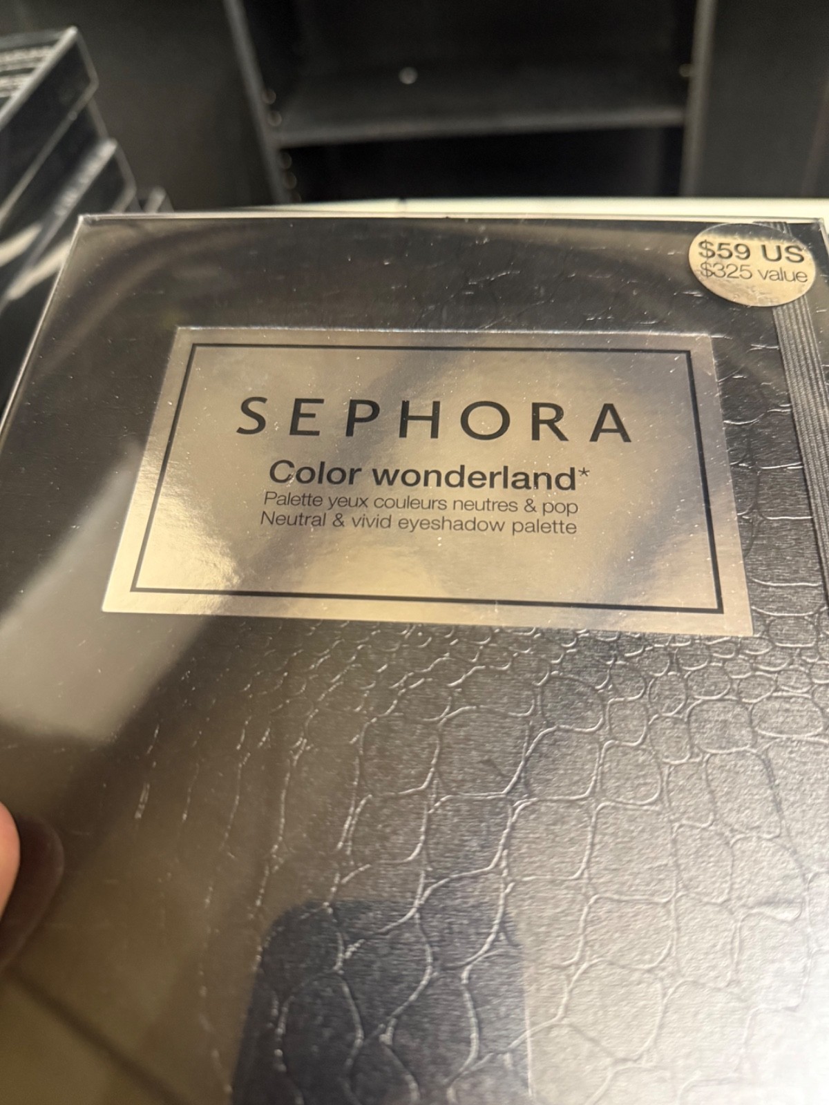 Sephora Color Wonderland neutres & pop Neutral & vivid eyeshadow palet