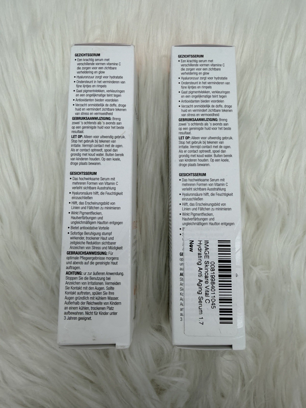 2X IMAGE Skincare VITAL C – Hyaluronic Acid Vitamin C 1.7oz Anti-Aging Serum NIB