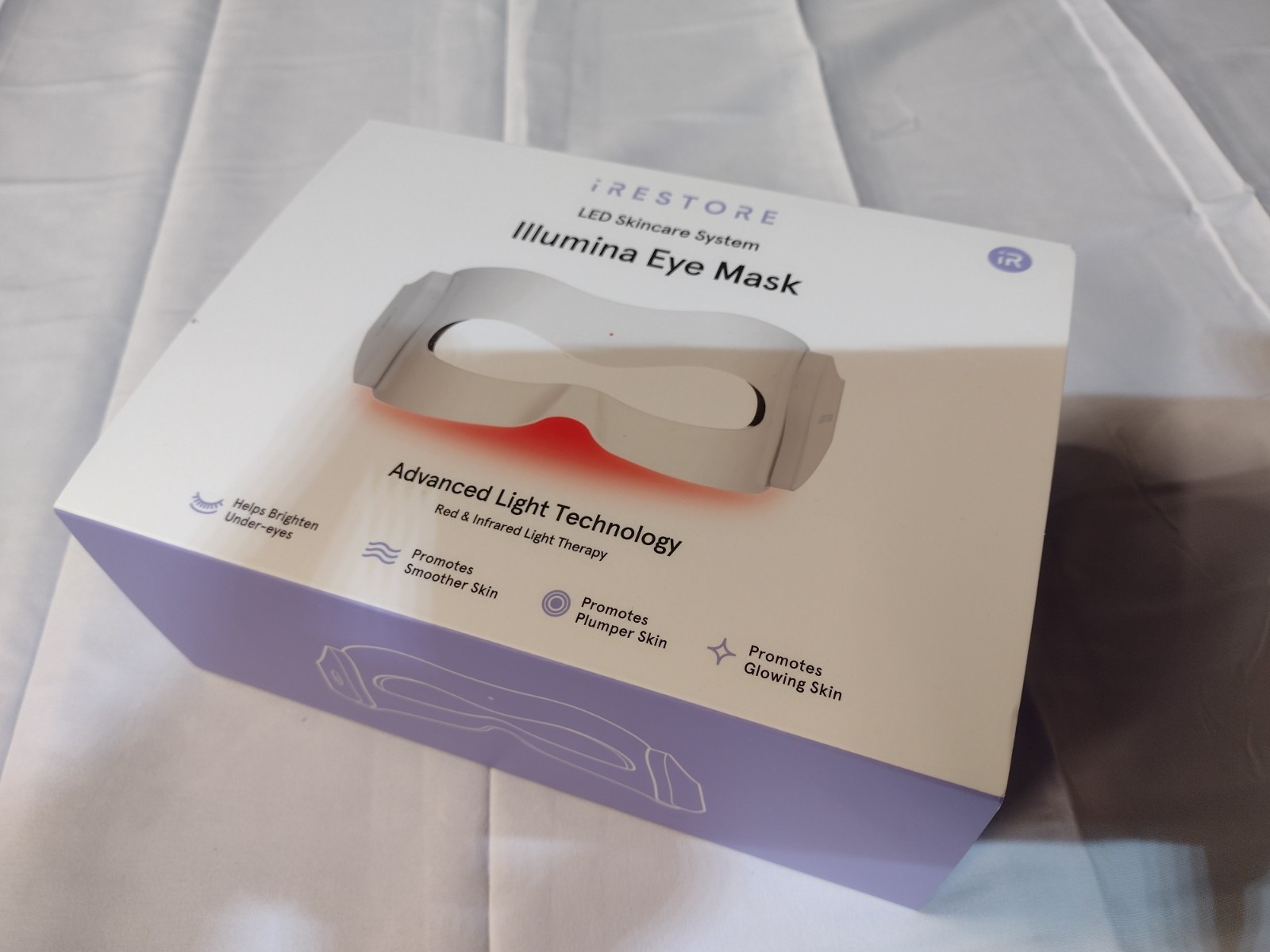 iRESTORE illumina LED Trio; Face, Neck and Chest, and Eye Masks