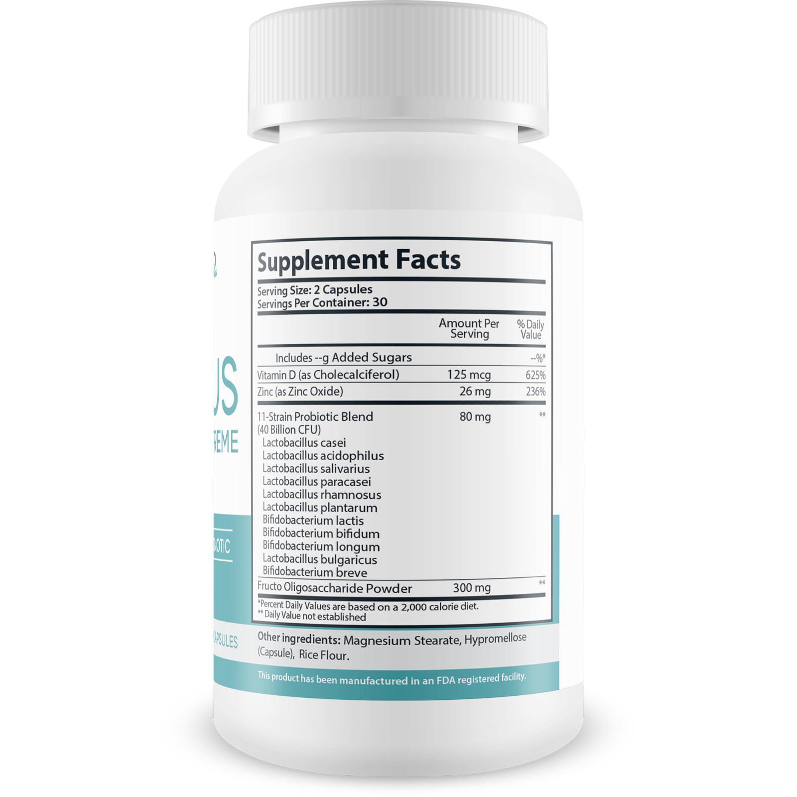 Fungus Eliminator Extreme – Probiotic Toenail Fungus Treatment – 40 Billion CFU
