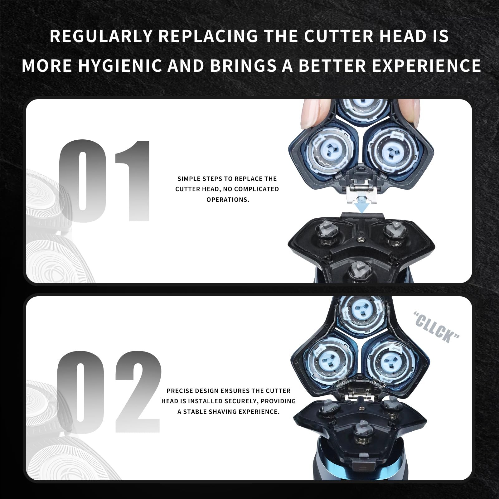 SH71/50 Shaving Heads Compatible with Phili*s Shavers Series S5000 S5XXX,S700…