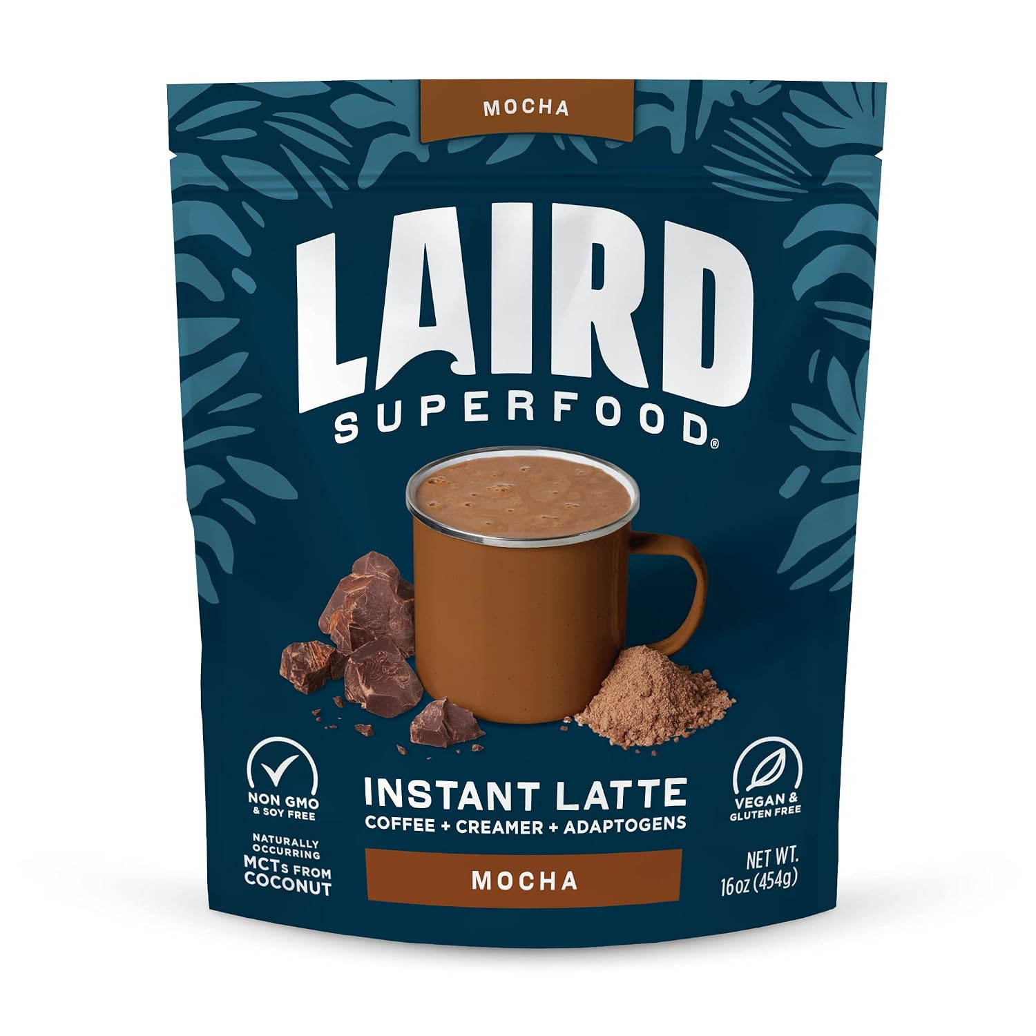 Protein Instant Latte, Sweet & Creamy, Non-Dairy, Superfood Creamer and Coffee,
