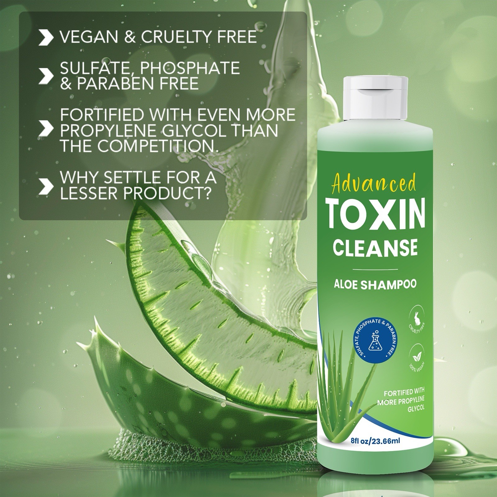 Advanced Toxin Cleanse Shampoo w/ Zydot Ultra Clean – Pass Hair Follicle Test